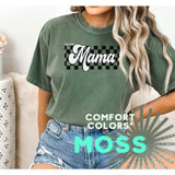 Race Mama Checkered Shirt