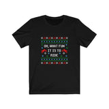 Oh, What Fun It Is to Ride Christmas Family-themed Motocross Tee-Shirt | Adult Unisex Dirt Bike Short Sleeve Tee | Holiday family shirt