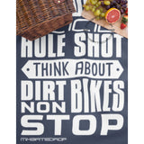 The Gate Drop Velveteen Plush Blanket | Motocross Blanket | Dirt bike Blanket | Motocross Easter Mother's Day Father's Day CHRISTMAS Gift