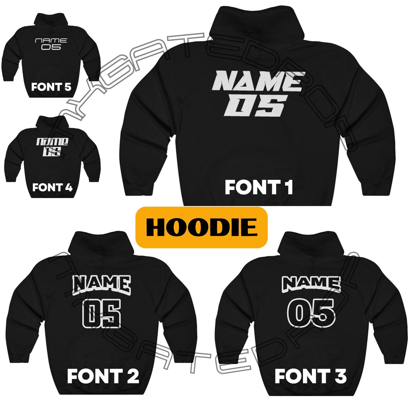 Back or Front Imprint Add On | Personalization Listing | Motocross Customization | Customized Shirt | Motocross Name and Number Add On Print