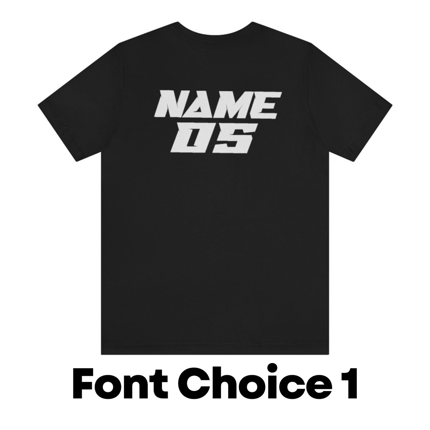 Back or Front Imprint Add On | Personalization Listing | Motocross Customization | Customized Shirt | Motocross Name and Number Add On Print