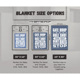 The Gate Drop Velveteen Plush Blanket | Motocross Blanket | Dirt bike Blanket | Motocross Easter Mother's Day Father's Day CHRISTMAS Gift