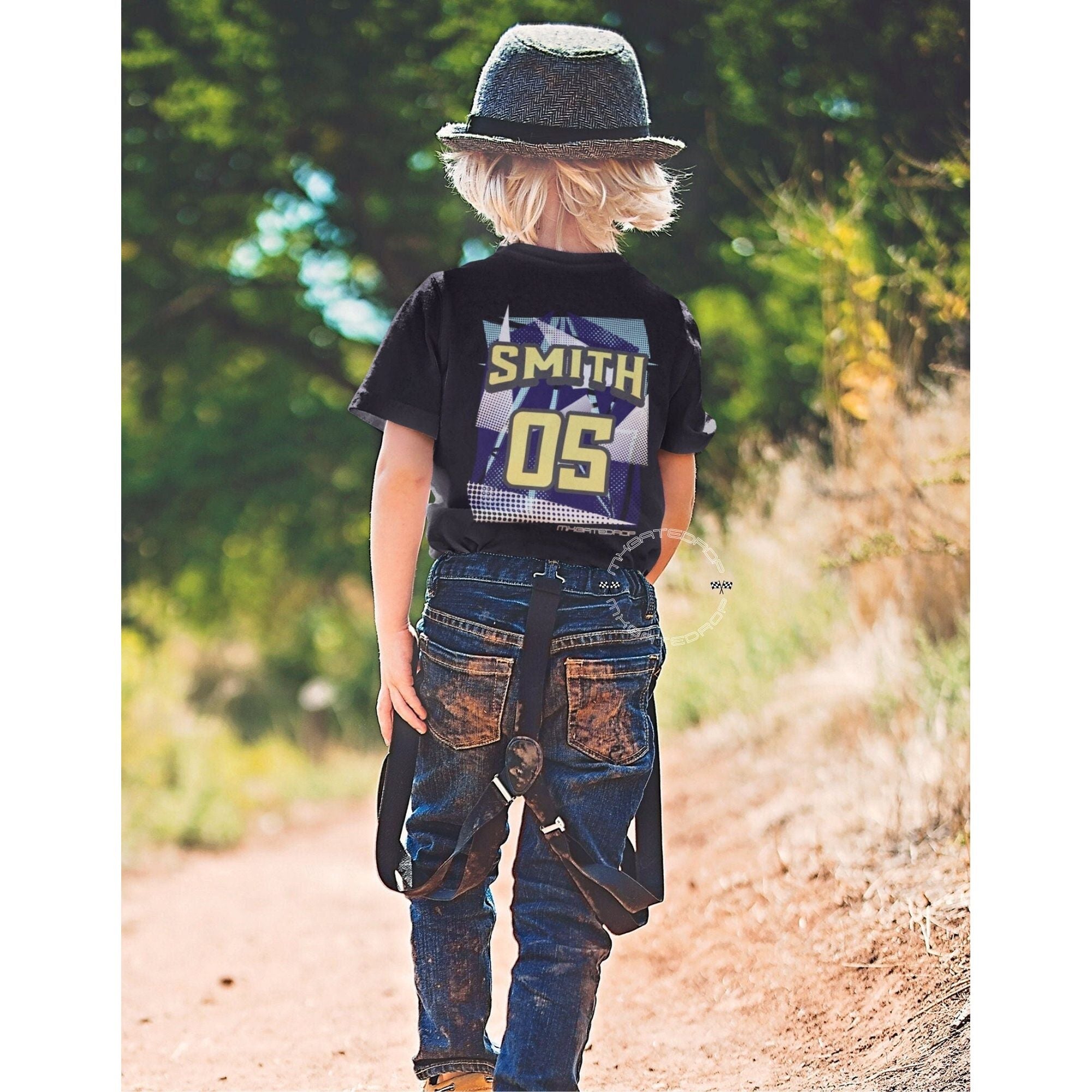 Name and Number Motocross Shirt | Youth Motocross Shirt | Personalized Motocross Shirt | Kids Dirtbike Shirt | Custom dirtbike shirt