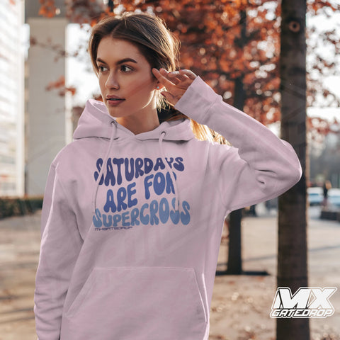 Gate Drop Saturdays Are For Supercross Hoodie