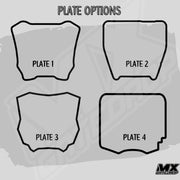 Dirt bike svg racing svg motocross svg Motocross Dirt Bike Plate Name and Number bundle files for Cricut png eps svg Motoplate svg bundle