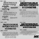 Dirt bike svg racing svg motocross svg Motocross Dirt Bike Plate Name and Number bundle files for Cricut png eps svg Motoplate svg bundle