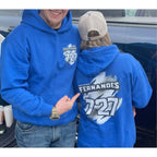 PREMIUM FRONT and BACK Motocross Hoodie Name and Number | Custom Motocross Hoodie | Moto Moto Dad Personalized Hoodie | Racing hoodie