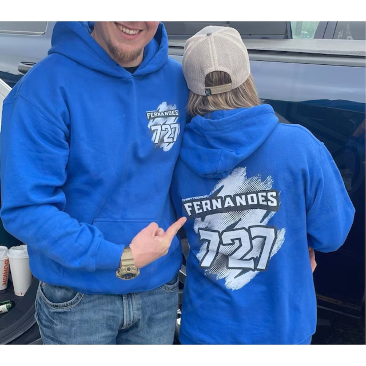 PREMIUM FRONT and BACK Motocross Hoodie Name and Number | Custom Motocross Hoodie | Moto Moto Dad Personalized Hoodie | Racing hoodie