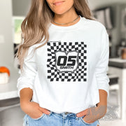 Custom racing plate Name and Number shirt dirt bike racing shirt personalized motocross race day Moto mom moto dad shirt sweater hoodie