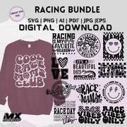 Racing SVG Cricut Bundle - Download Cricut Cut Files for DIY Crafts and Apparel Motocross Dirt Bike svg ai png files make pit crew shirts!