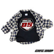 Personalizable Motocross Plate Youth Shirt, Custom Motocross shirt for kids, Youth Dirtbike T-Shirt, Kids Race day Tee Shirt