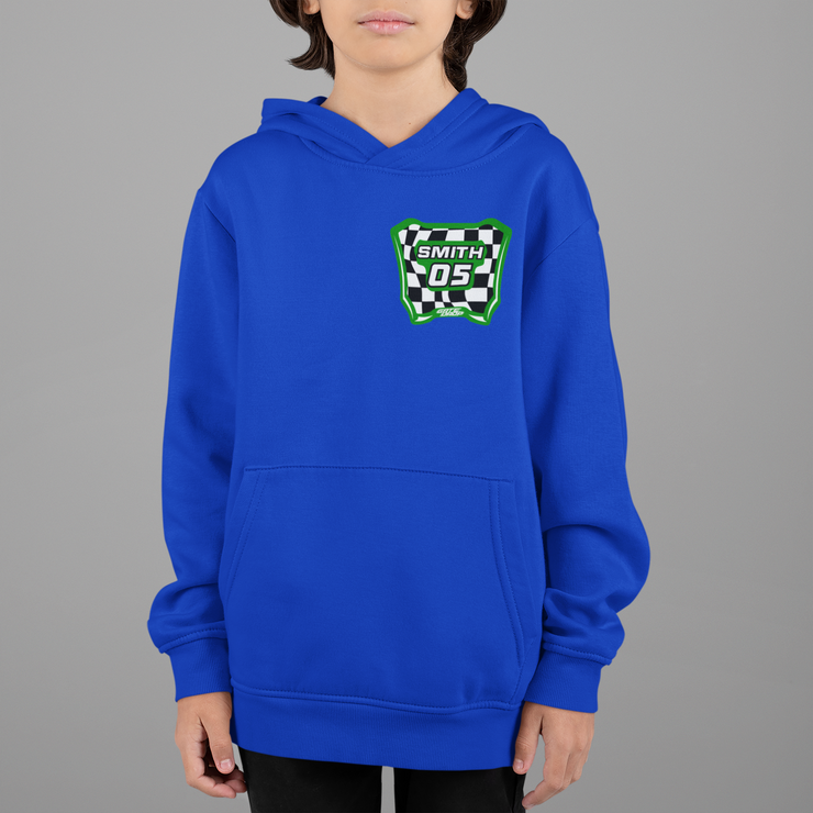 Gate Drop Custom Motocross Checkered Plate Hoodie