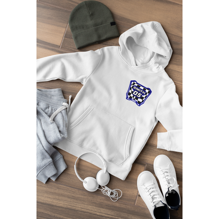 Gate Drop Custom Motocross Checkered Plate Hoodie