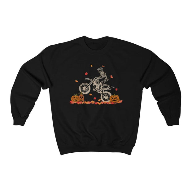 Halloween Skeleton rider crewneck 