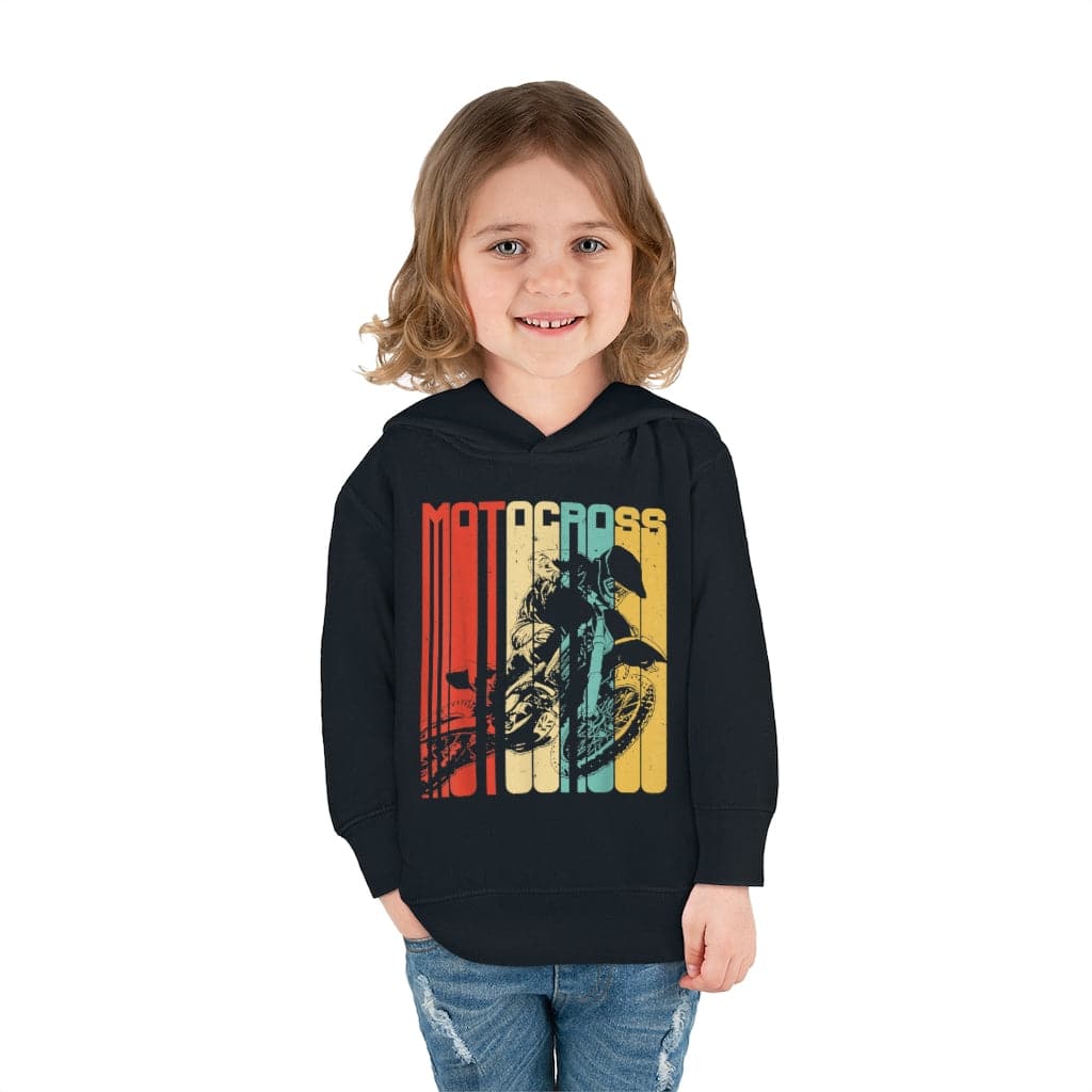 Motocross Dirt Bike Pullover Fleece HoodieMotocross Dirt Bike Pullover Fleece Hoodie