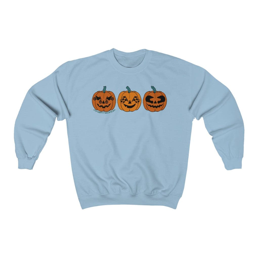 Dirt Bike Jack-o-Lantern Sweater