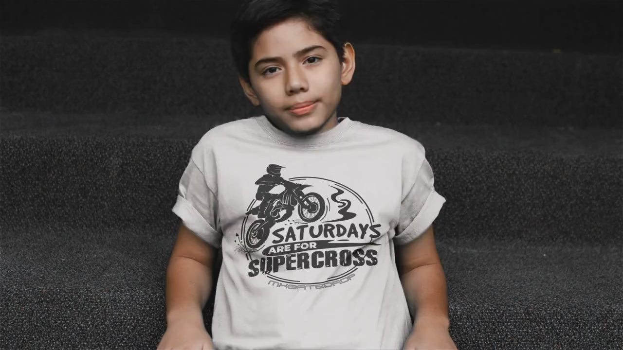 Saturdays are for Supercross Tee-shirt for Youth