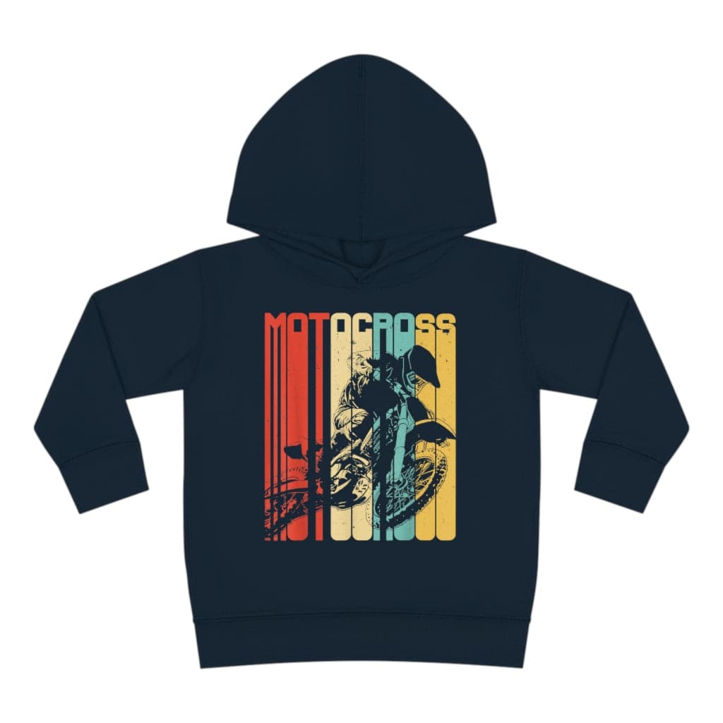 Motocross Dirt Bike Pullover Fleece HoodieMotocross Dirt Bike Pullover Fleece Hoodie