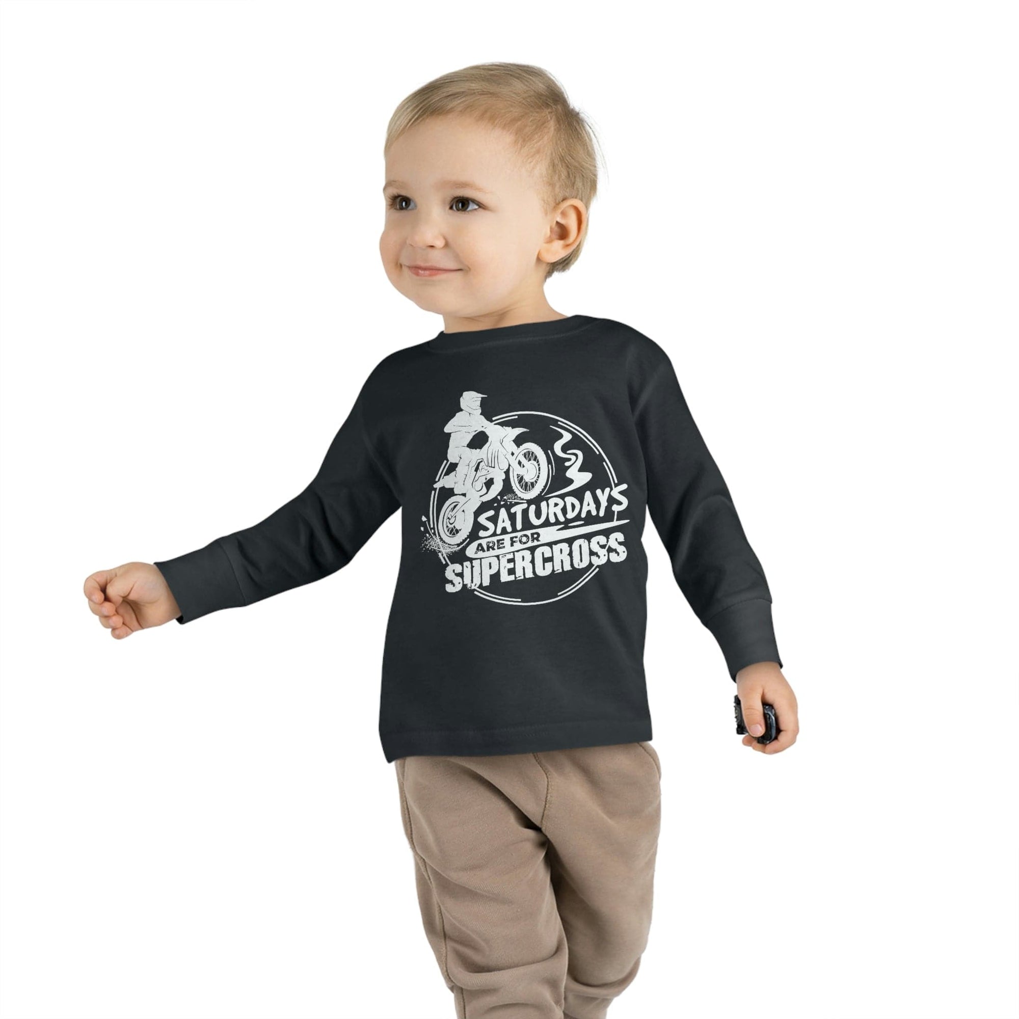 Saturdays are for Supercross Long Sleeves for Youth
