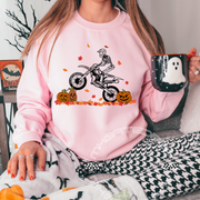 Motocross Skeleton rider sweatshirt.