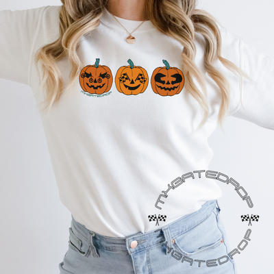Motocross Pumpkin Sweater.