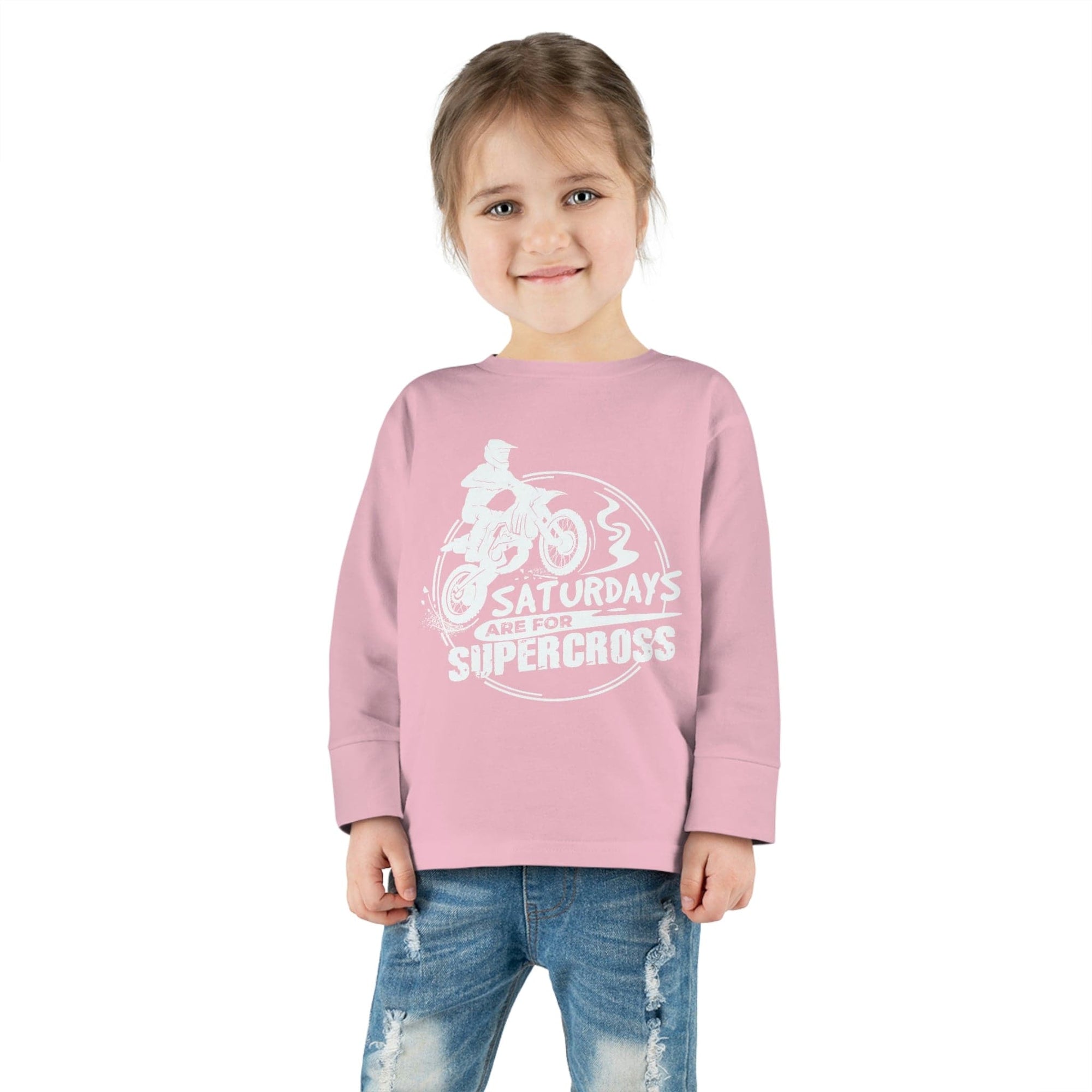Saturdays are for Supercross Long Sleeves for Youth