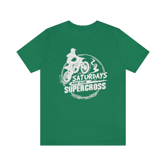 Saturdays are for Supercross Adult tshirt