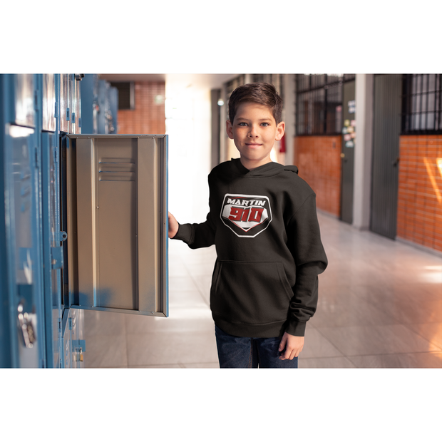 Motocross YOUTH Racing Name and Number Plate Hoodie